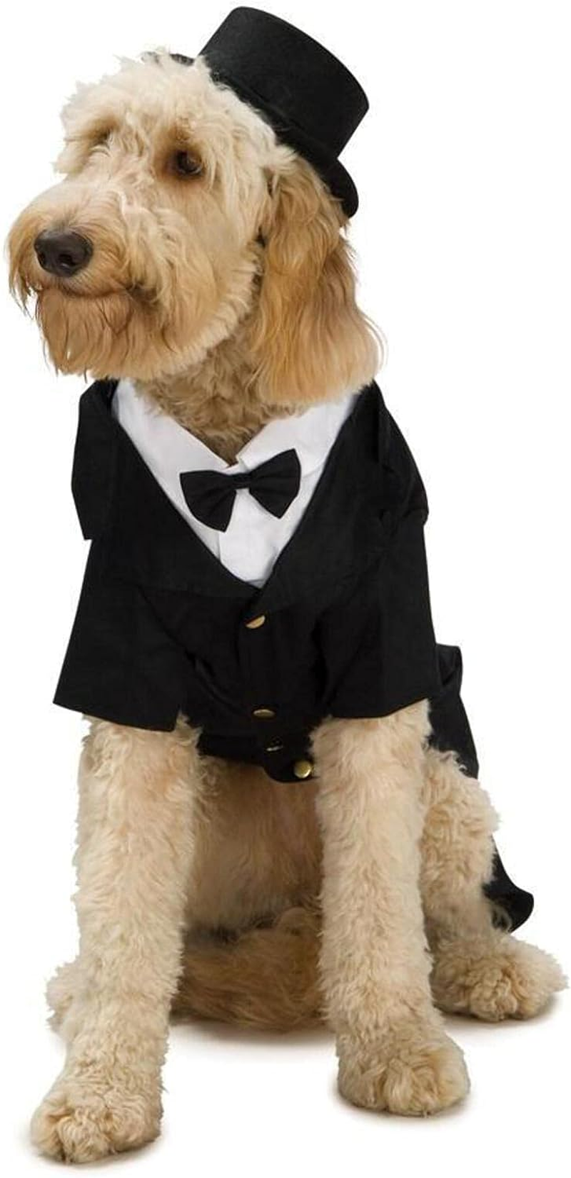 Rubie'S Pet'S Dapper Dog Costume, Black, Small image number 3