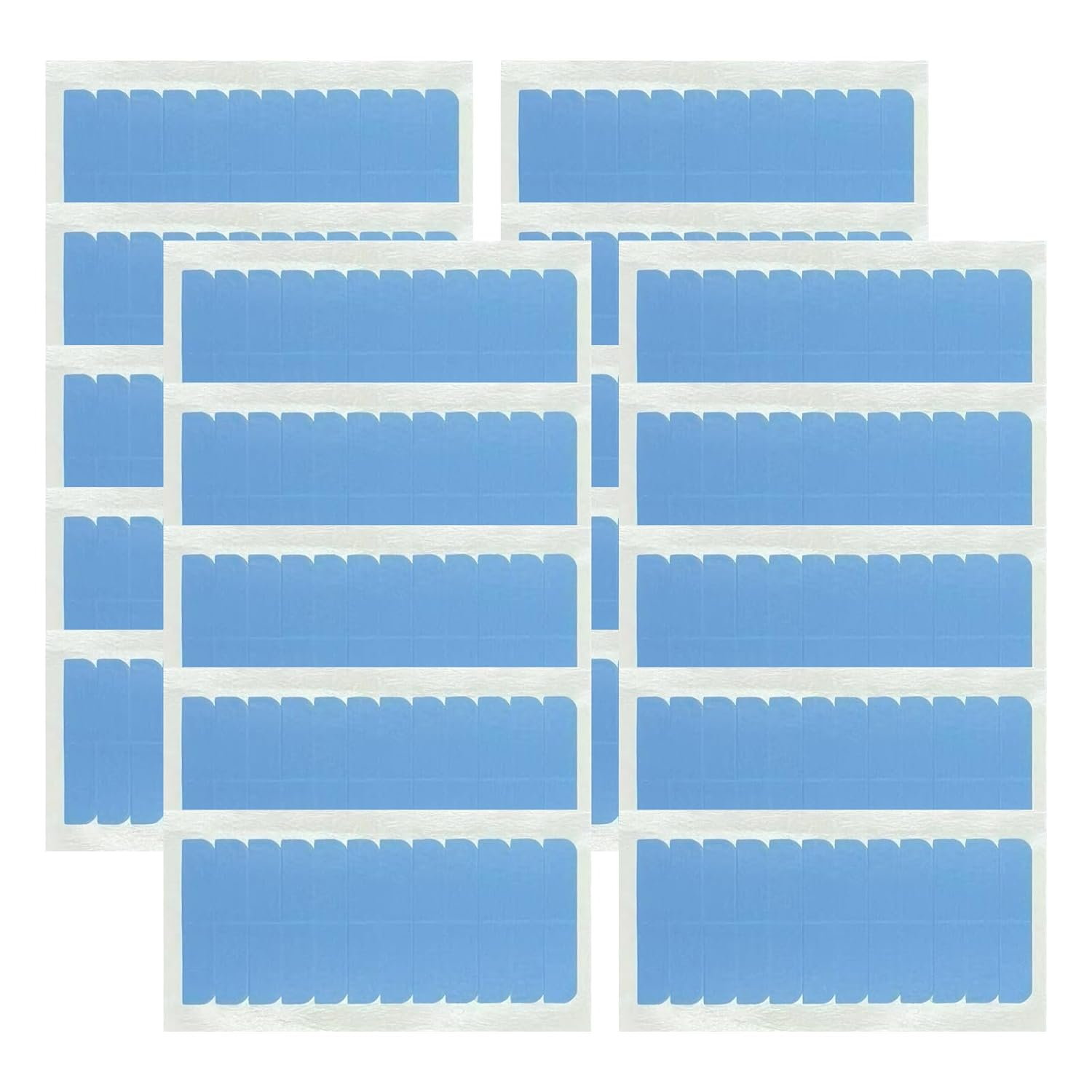 Yxvyxymyxxg 480 Pieces Hair Extension Tape, Double Sided Adhesive Tabs &mdash; Professional Strong Hold and No Residue, for Tape-In Hair Extension Replacement