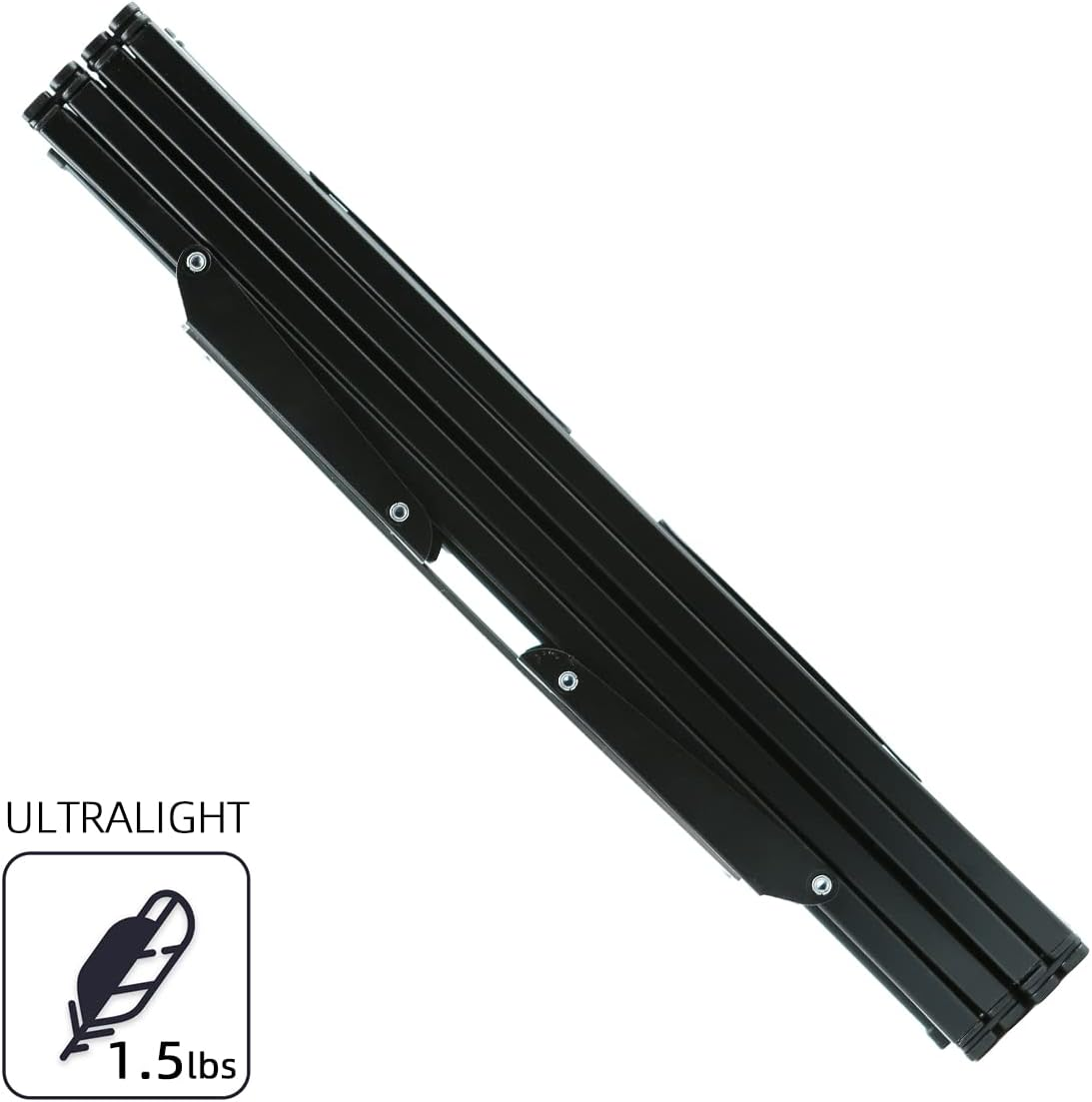 Rock Cloud Camping Table Folding Beach Table Aluminum Portable Height Adjustable Camping Table Ultralight Lightweight Roll up Camp Table with Hinges Picnic，Hiking，Fishing，Beach Camping image number 1