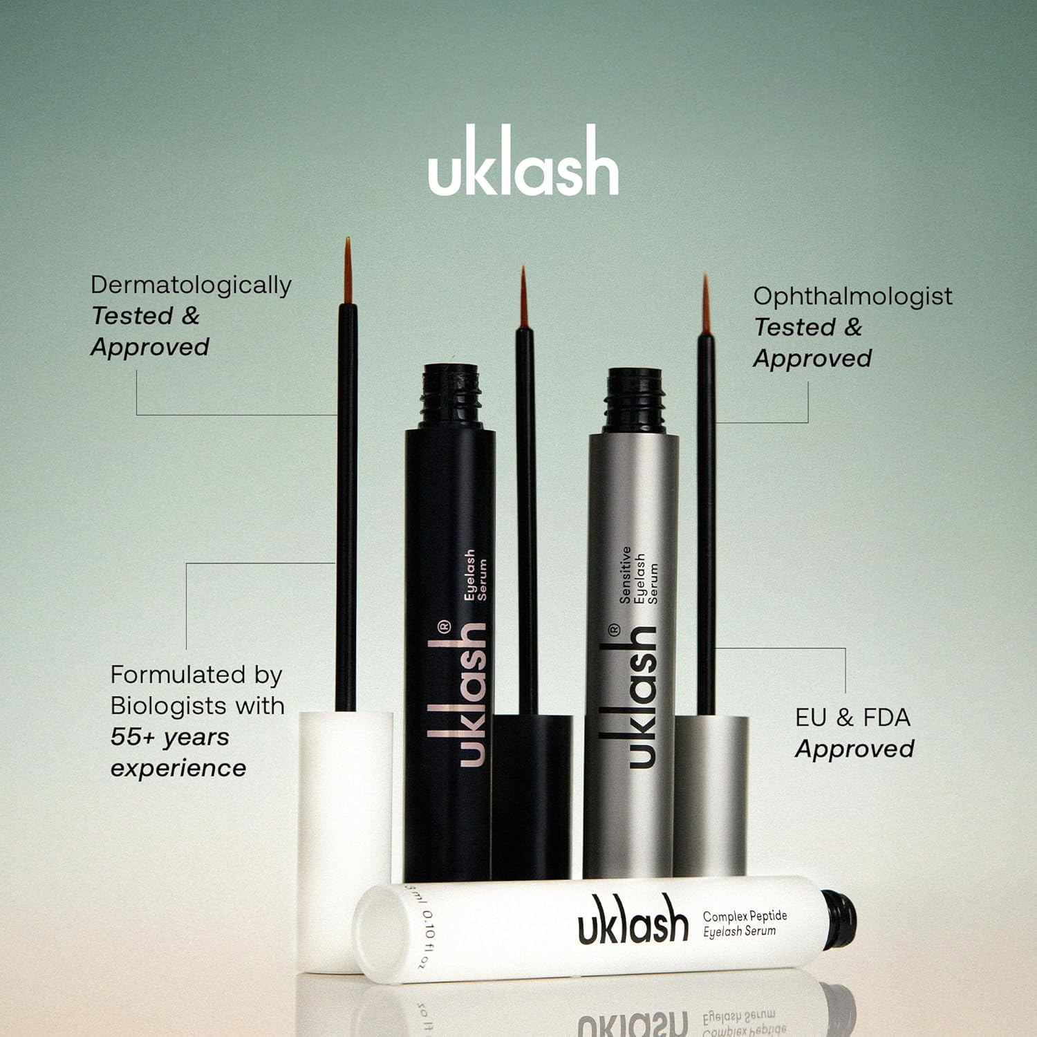 Uklash Complex Peptide Eyelash Serum 3 Ml image number 4