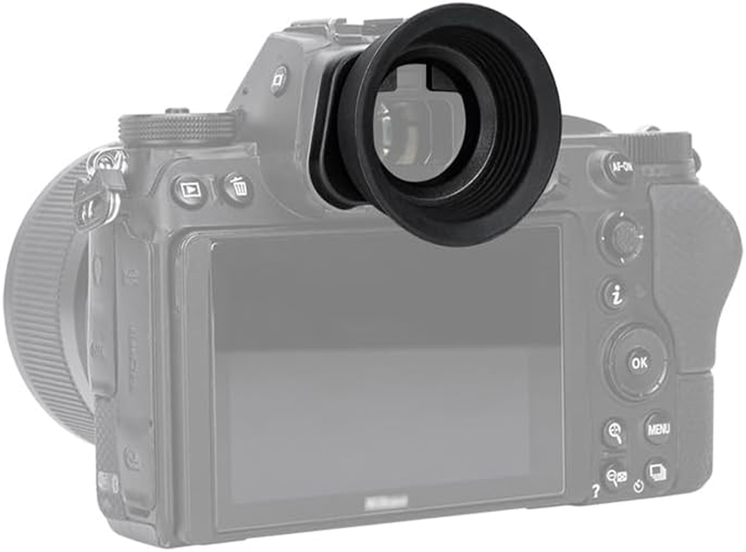 Extended round Z6III Z7II Z6II DK-29 Eyecup, Upgraded Soft Silicon Eye Cup Viewfinder Eyepiece Eyeshade Cover Designed for Nikon Z6 III Z7 II Z6 II Z7 Z6 Z5 Camera, Replaces Nikon DK-29 Rubber Eyecup image number 6
