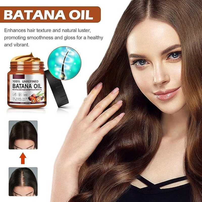 EASYNICE Raw Batana Oil for Hair Care，Unrefined Pure Batana Oil for All Hair Types in Men & Women（1Pcs） image number 3