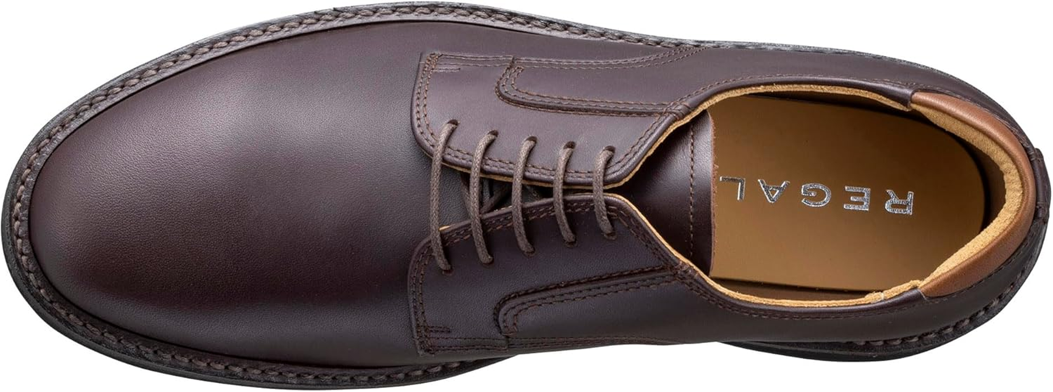 Regal 242S Men'S Plain Toe Business Shoes, Leather Shoes image number 5