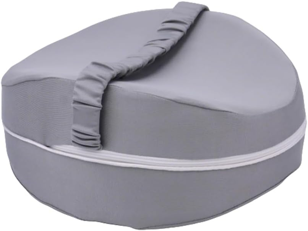 Knee Pillow for Side Sleepers, Memory Foam, Cooling Comfort, Adjustable Strap, Hip and Sciatica Relief