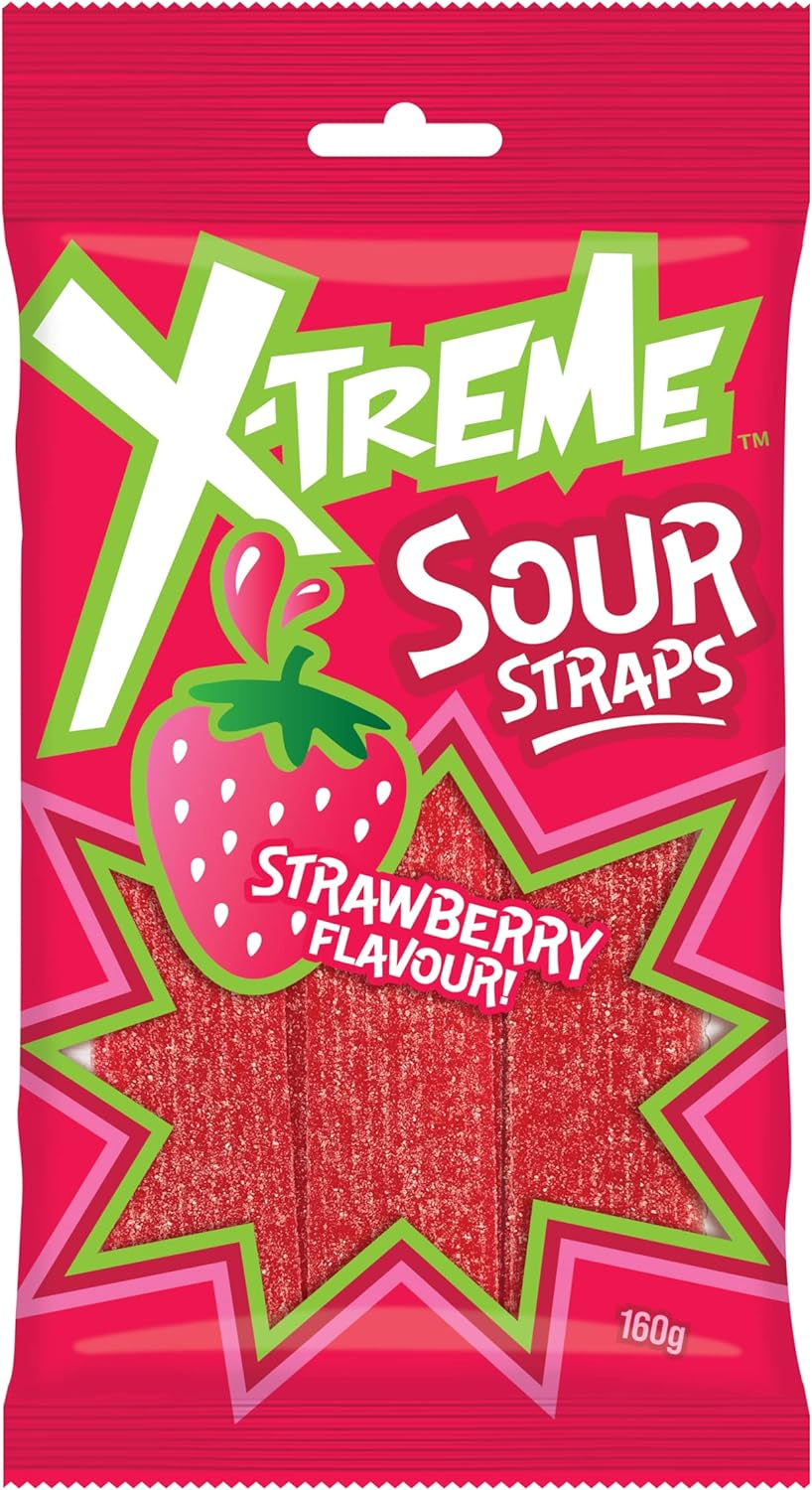 X-Treme Watermelon Sour Strap 160G