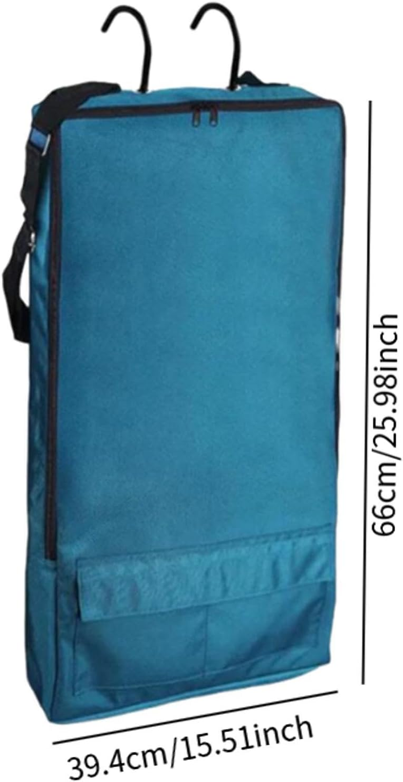 Amagogo Bridle Bag with 3 Prong Tack Rack Bridle Bag for Horses, Horse Tack Carry Bag,For Headstalls image number 3