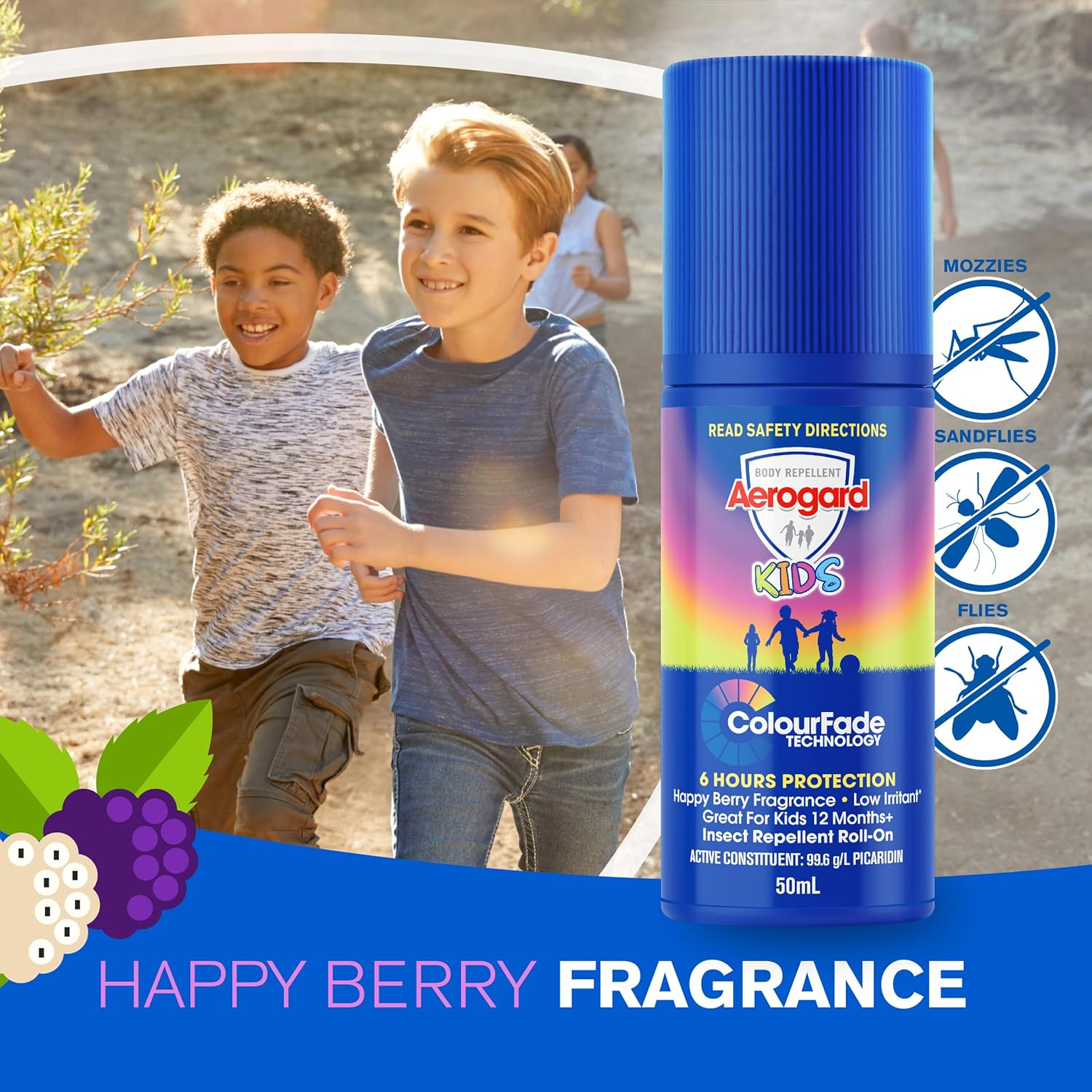 Aerogard for Kids Roll-On 50Ml image number 6