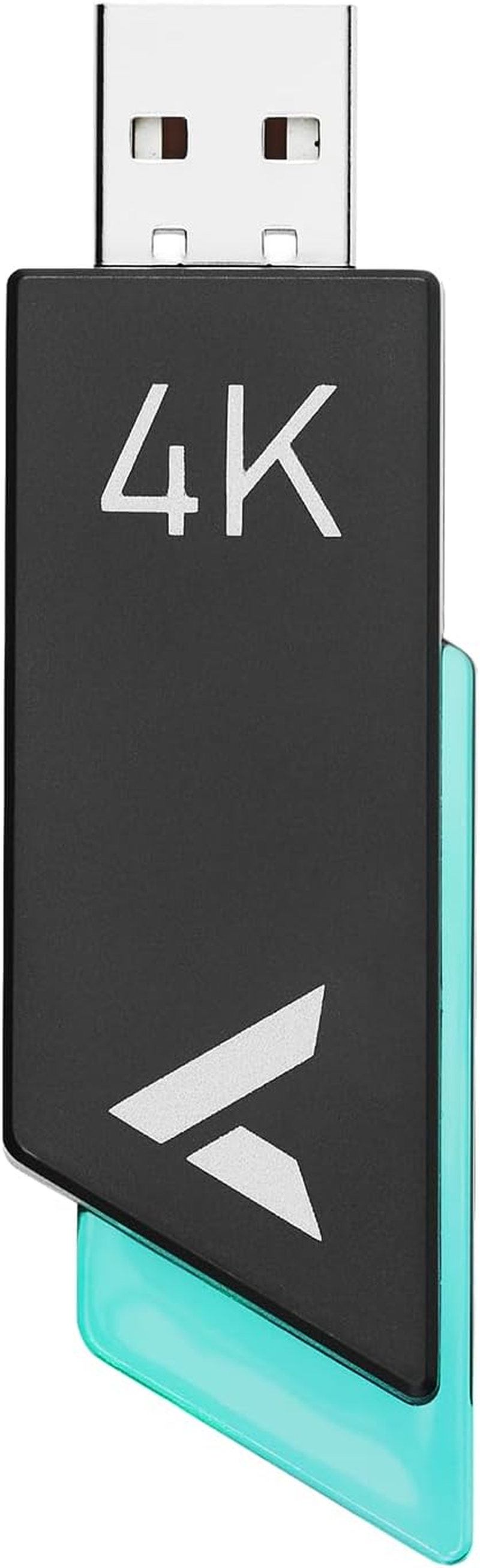 Rapoo V2M 4K Receiver, V+ Wireless Technology, Esports Grade 4000Hz Wireless Polling Rate, 0.25Ms Latency (Black)