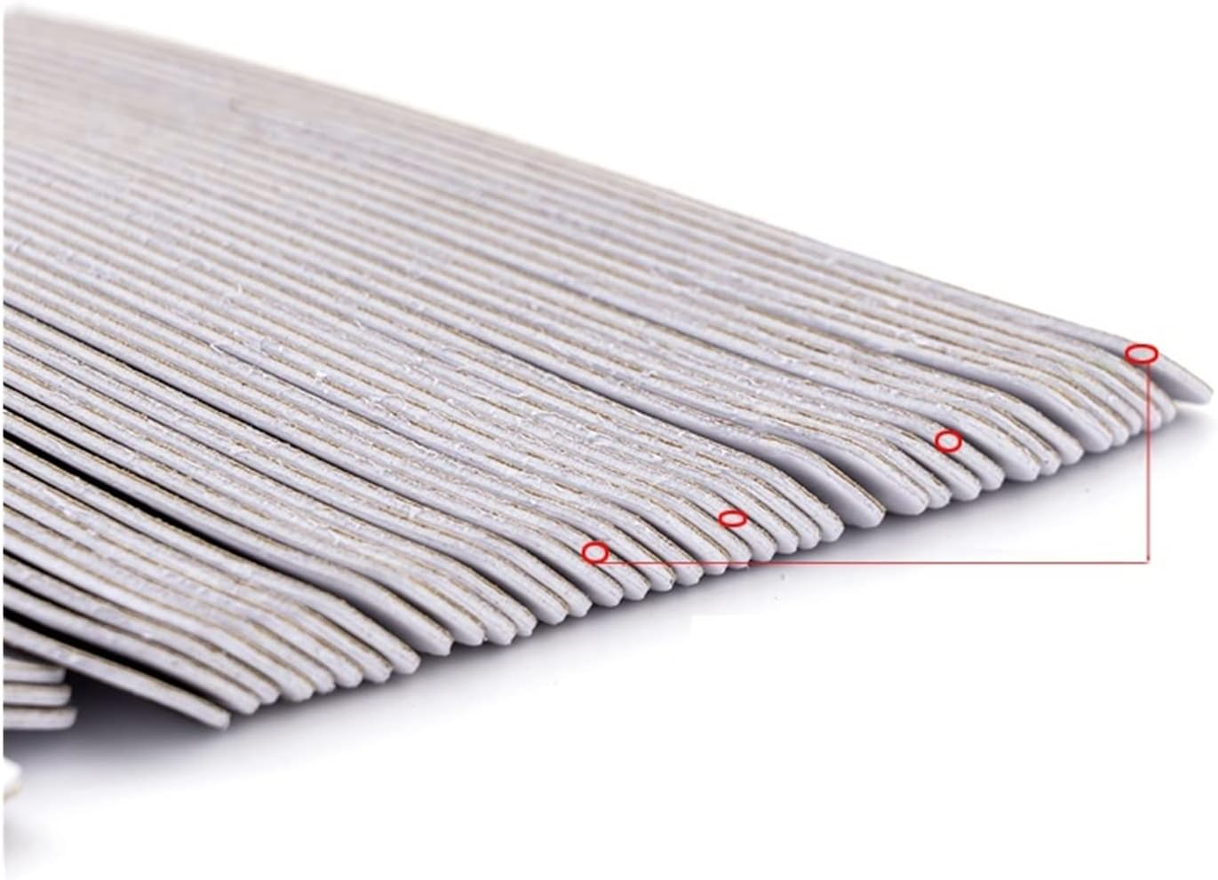 TRUSTTWO 50/100PCS Grey Professional Nail Files 100 180 240 Bulk Removalble Pads with Metal Handle Stainless Steel Thicken EVA Sandpaper the New (Color : Army Green)