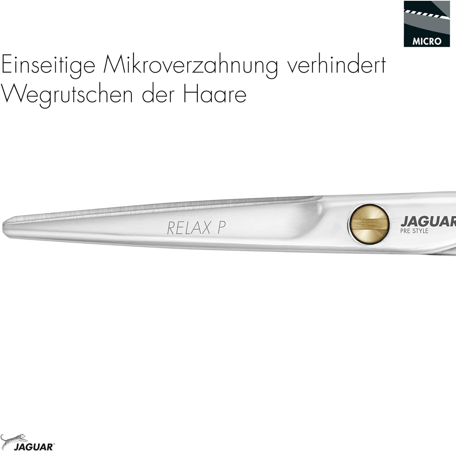 JAGUAR Pre Style Relax P Hairdressing Scissors, 6-Inch Length, 0.03698 Kg, 14547 image number 5