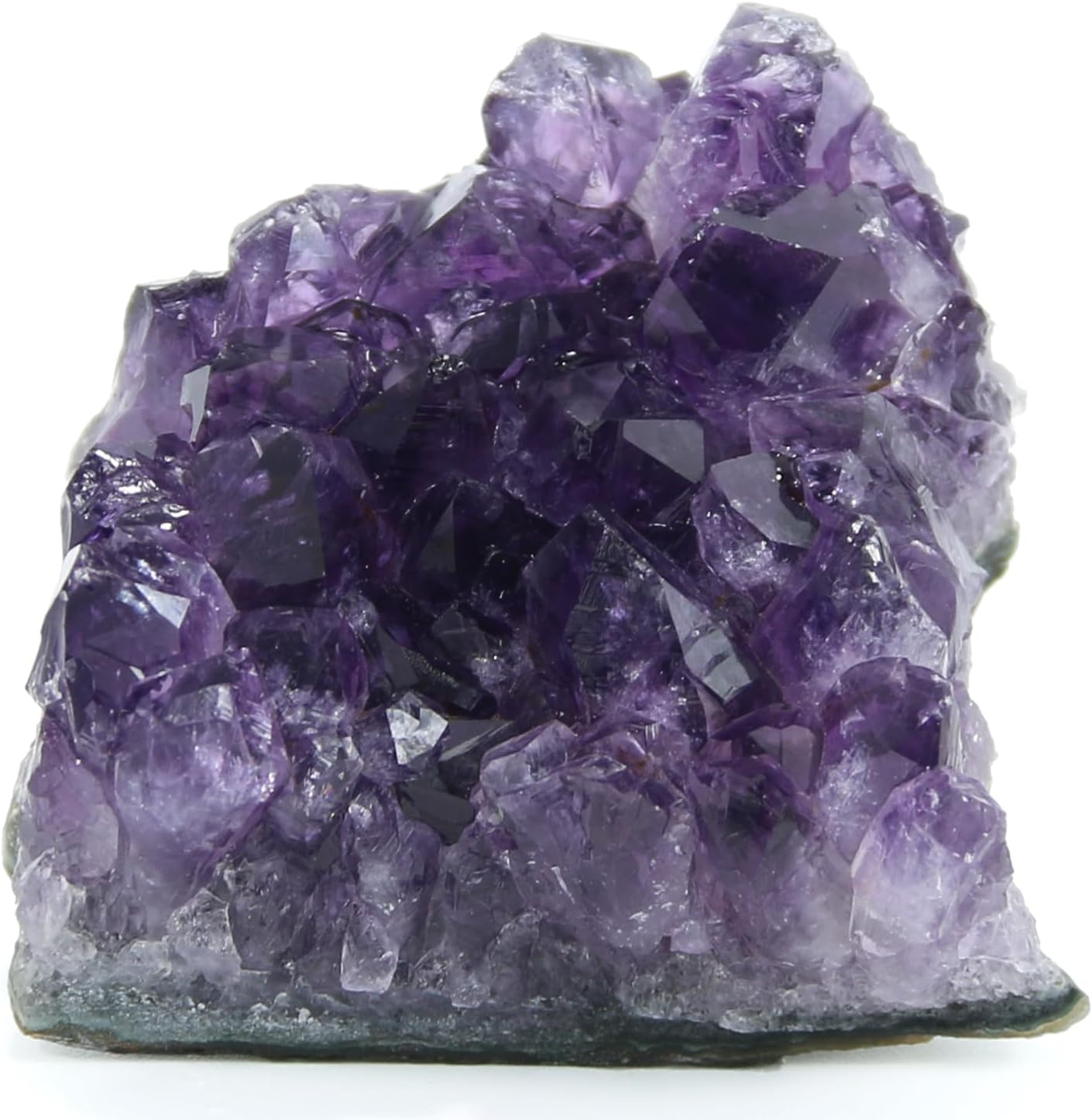 Amethyst Crystal Rock, Real Amethyst Stone, Natural Purple Crystals and Healing Stones, Amathesis Crystal Cluster Geode, Amatista Piedra Natural, Cuarzos Originales De Energia Y Piedras (100G) image number 4