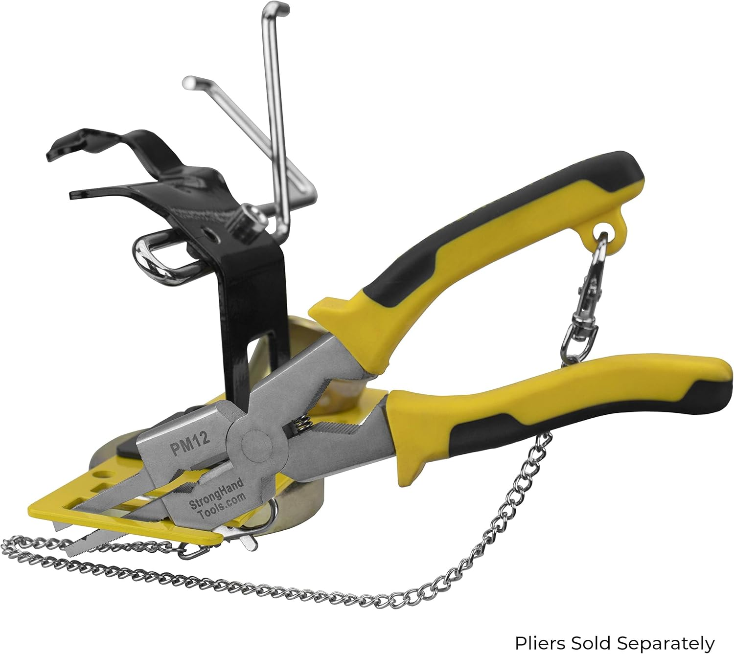 Strong Hand Tools MRM200 Mig Torch Rest with Cable Hanger & Accessory Plate (Adjustable Height)