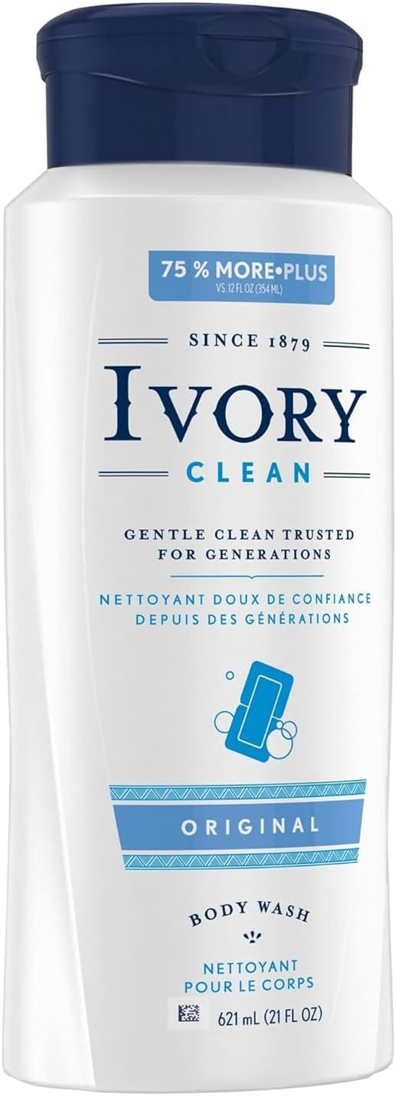 Ivory Body Wash, Original, 21 Oz (Pack of 2) image number 2