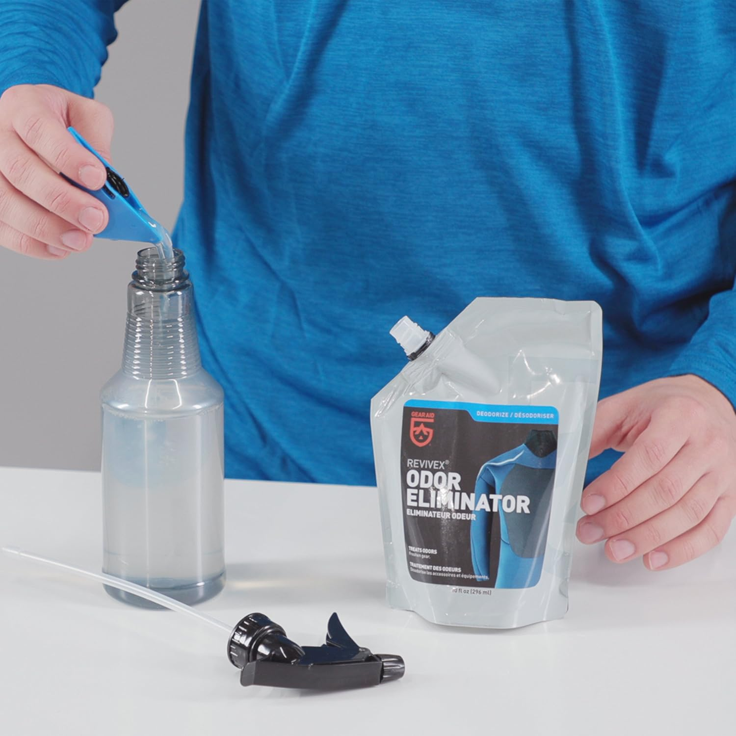 GEAR AID Revivex Odor Eliminator, All-Natural Formula for Tents, Footwear and Sports Gear, 10 Fl Oz image number 3