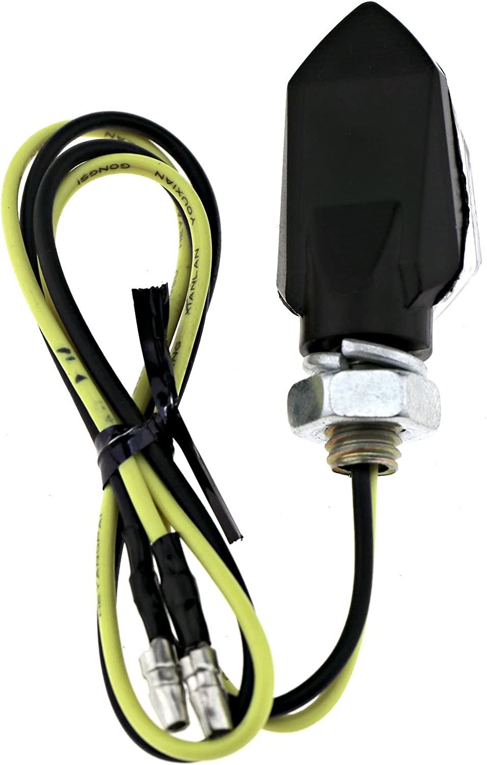 4X Universal LED Micro Blinker Indicators Light Mini Motorbike Turn Signal Light image number 3