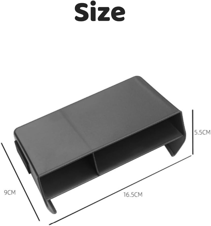 11Th Gen Civic Center Console Organizer Caddy Glove Storage Box Compatible with Honda Civic 2022 2023 2024 2025,Armrest Storage Box Insert Tray (Center Console Organizer) image number 4