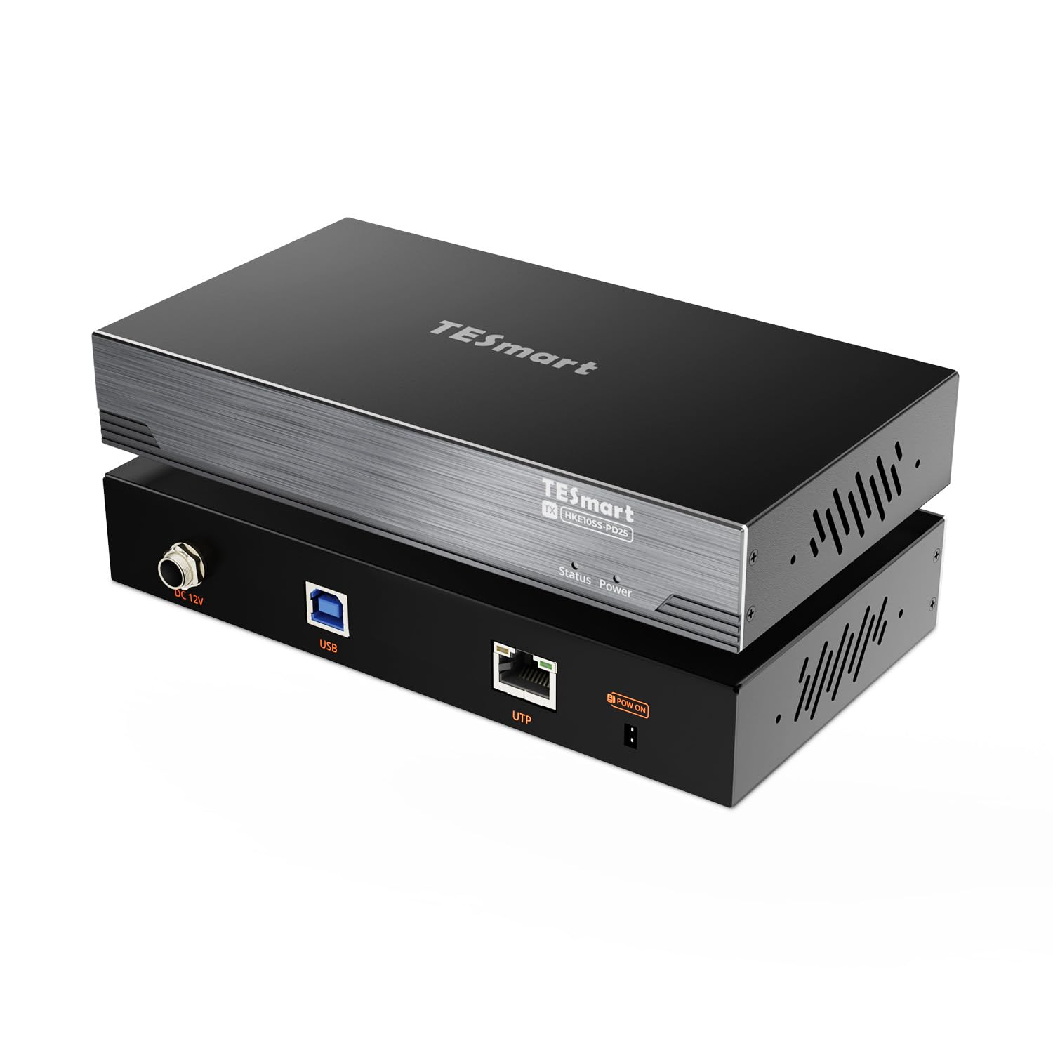 Tesmart 4K@60Hz Dual Monitor HDMI KVM Extender over CAT6/7 100M &ndash; Supports Keyboard & Mouse Control, USB 3.0, EDID, IR Remote, and Loop-Out for PC, Laptop, Server