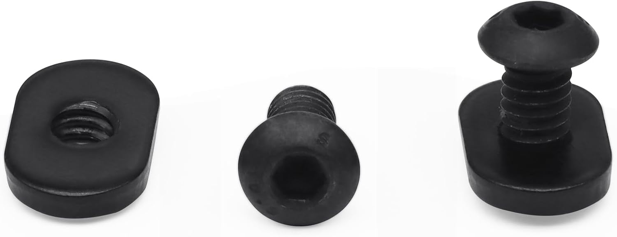 Evecad 25 Packs 1/4-20 Steel Standard Slide in T-Nut, 10 Series T Slot Accessories, Hardware Nuts for Aluminum Extrusion image number 4