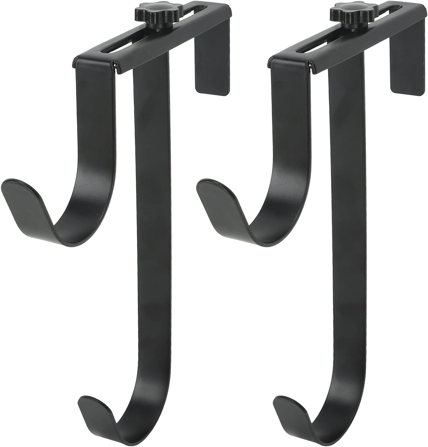 Pool Pole Hangers, Adjustable Iron Pool Fence Hooks, Double Pool Hooks Pool Accessories Hook Holders for Swimming Pool, Telescopic Poles, Skimmers