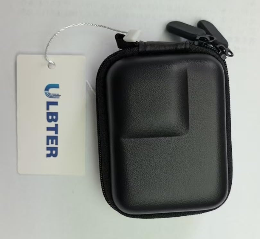 ULBTER Mini Storage Bag Case for Gopro Hero 13 Black + Hero13 Rubber Lens Cap Cover, Carrying Boxes Accessory for Go Pro [2+1 Pack] image number 4