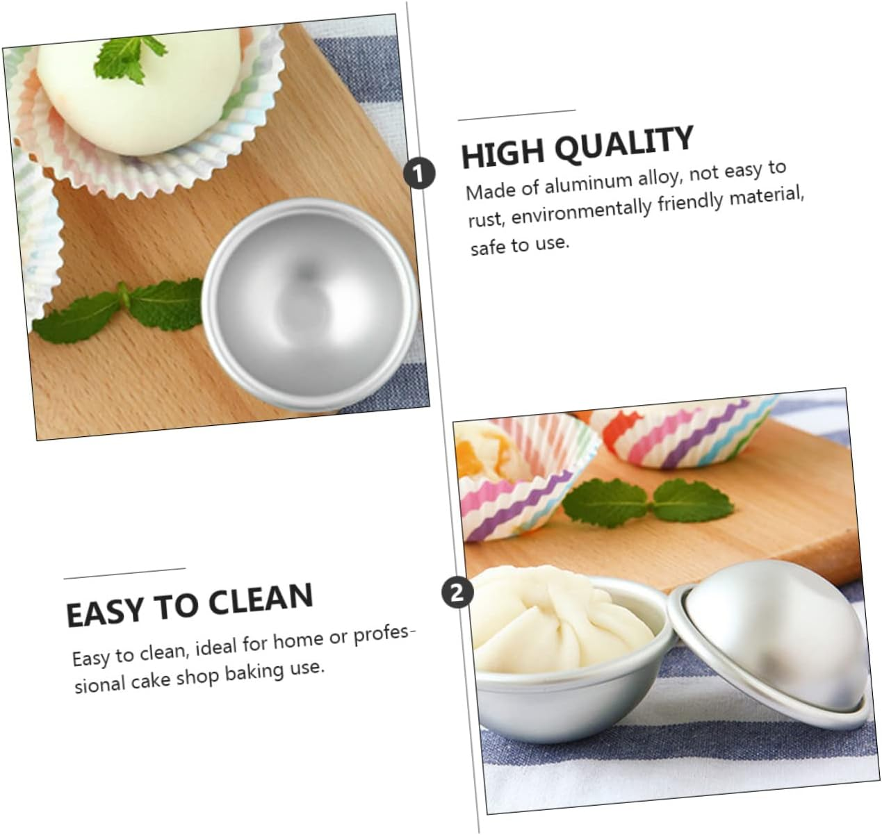 24Pcs Bath Bomb Mold Bath Salt Mold 3D Hemispherical Semicircular Cake Mould Diy Crafting Kit Soap Making in Australia