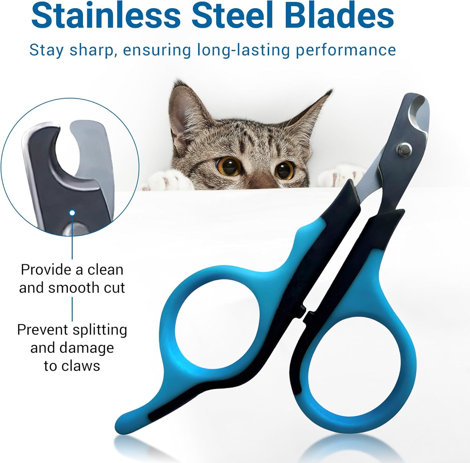 Kotomoda Professional Cat Nail Clippers, Made in Germany, Animal Nail Cutter, Cat Claw Scissors, Clippers for Pet Nails image number 4