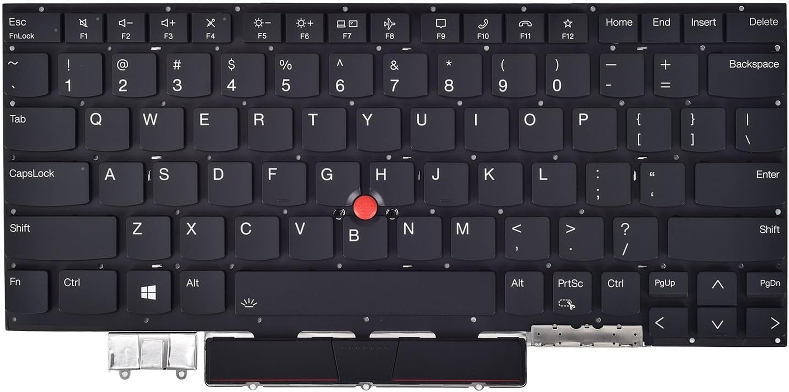 Replacement Keyboard for Lenovo Thinkpad X1 Carbon 9Th Gen 9 2021 X1C 2021 SN20Z77386, Thinkpad X1 Carbon 9Th Gen 9 Replacement Keyboard with Backlit US Layout image number 1