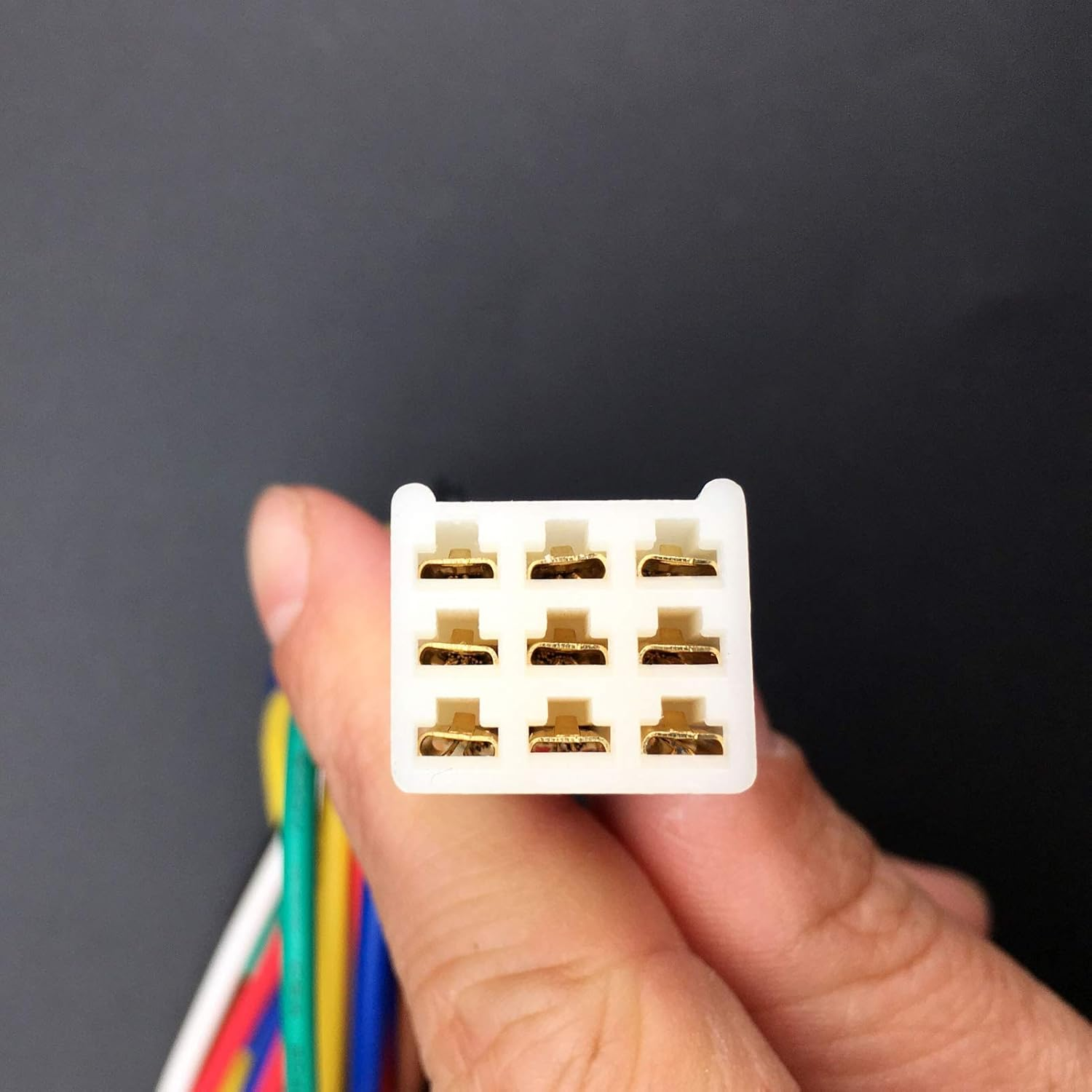 Compatible with Kubota 9 Pin Male Plug Radio Wire Harness Tractor RTV CD Player Dash Stereo 1 image number 1