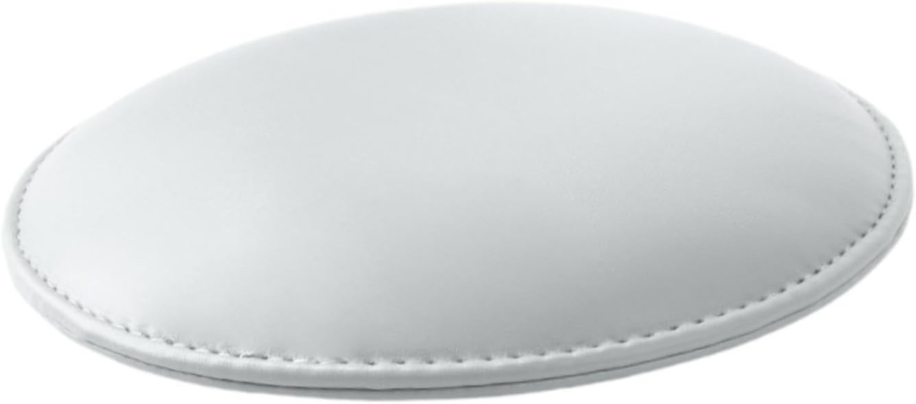 OIIBWQ Non-Slip Armrest Cushion with Nail Pad, Elbow Hand Rest Made of PU for Elbow DIY at Home, White