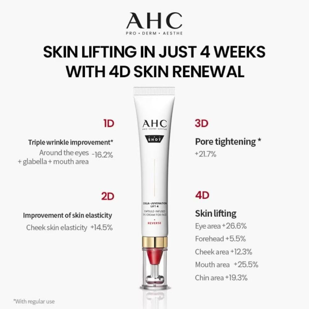 AHC PRO SHOT COLLA JUVENATION EYE CREAM for FACE 3 image number 6