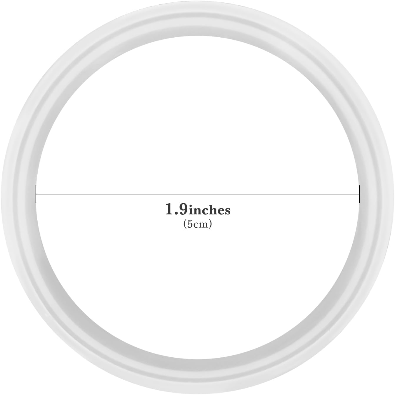 Linkidea 10 Pcs Silicone Seal Replacement, Exact Fit Lid Seal Gasket Compatible with Thermos Stainless King Food Jar, Exact Fit to 16 and 24 Ounce (White) image number 5