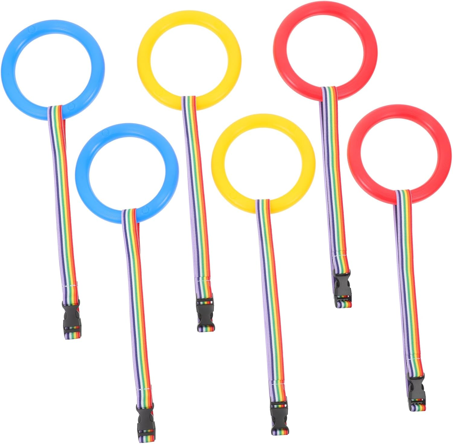 Anti-Lost Walking Rope Walking Rope for Preschool Toddlers Preschool Walking Rope Kids Handles for Childrens School Kindergarten Supplies Wrist Leashes 6Pcs image number 3