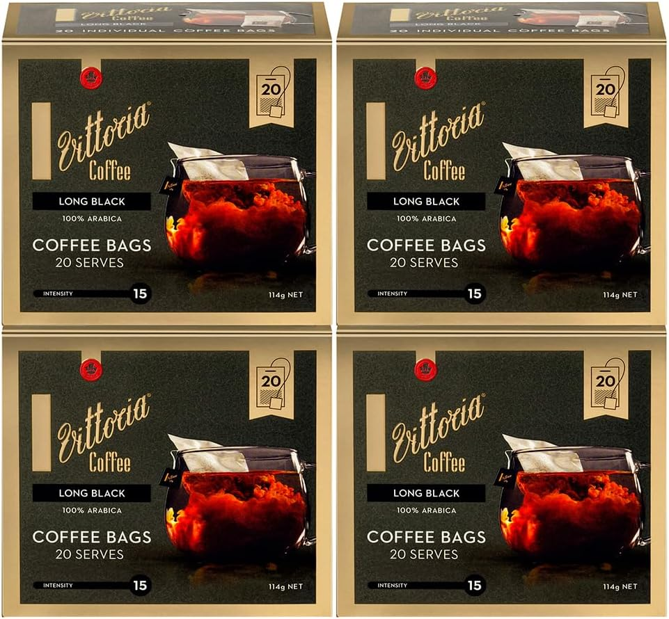 Vittoria Coffee Decaffeinated Coffee Bags (Case of 4) image number 1