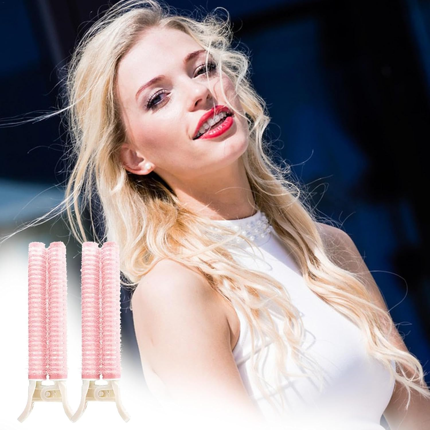 Volumizing Root Clips - 2Pcs Hair Root Volume Clip | Curl Keeper Clips | Hair Roots Self-Grip Hair Clips for Women & Girl | Styling Curling Tool | Styling Tools | Hair Styling Accessories image number 1