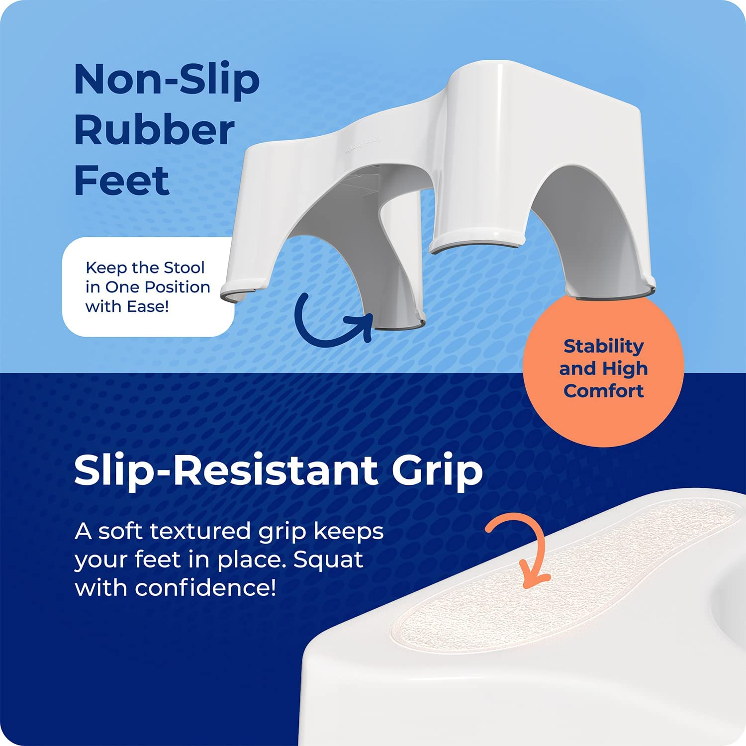 Squatty Potty Original Toilet Stool 9", 1.25 Kg image number 2