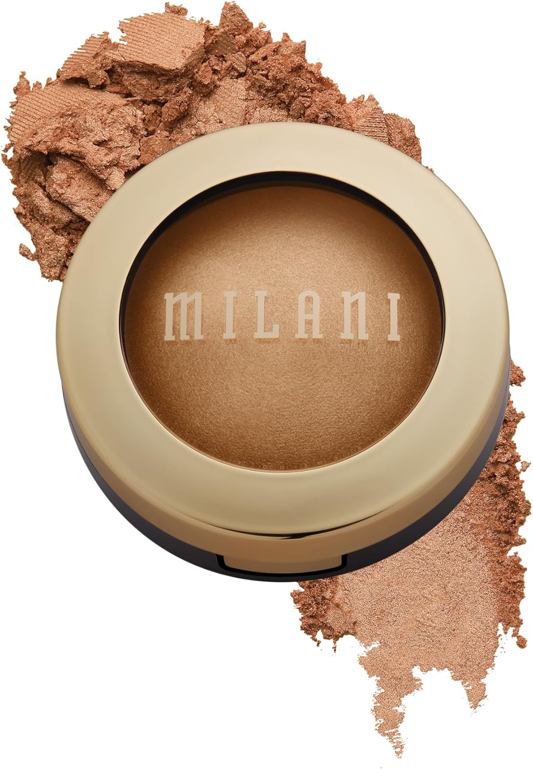 Milani Highlighter Makeup - Baked Contour Powder & Face Highligher, Made in Italy - Dolce Perla