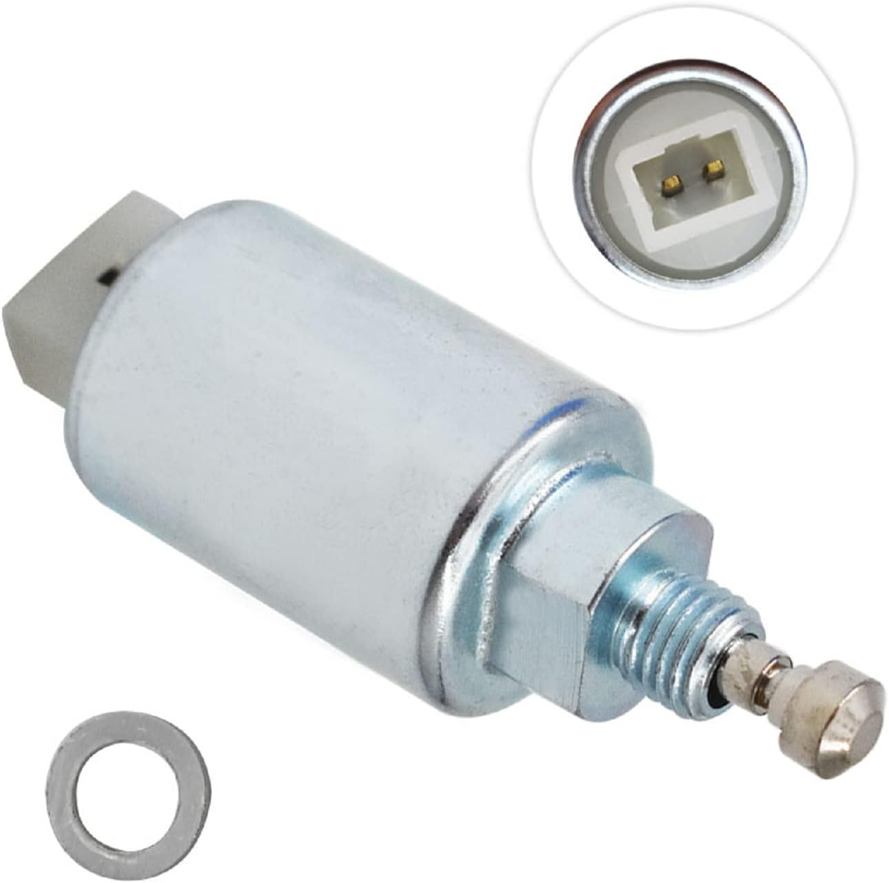 798779 Carburetor Fuel Solenoid Replacement for Briggs & Stratton 798779 799115 Engine 40H777 40G777 Lawn Mower image number 2