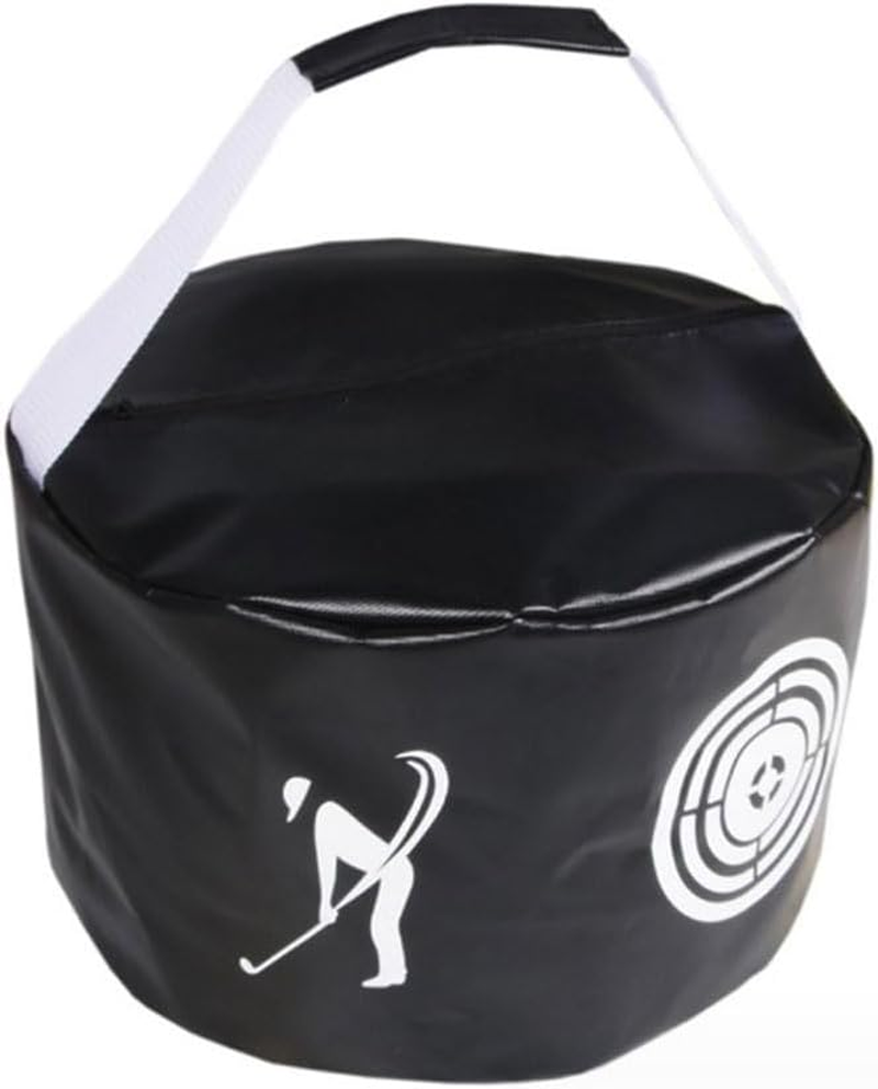 HPAMR Golf Impact Power Smash Bag, Golf Impact Bag, Golf Swing Trainer, Trainer for Practice Hitting Tool Lightweight Design for Strength Training and Consistency Striking Accuracy, Durable Waterproof