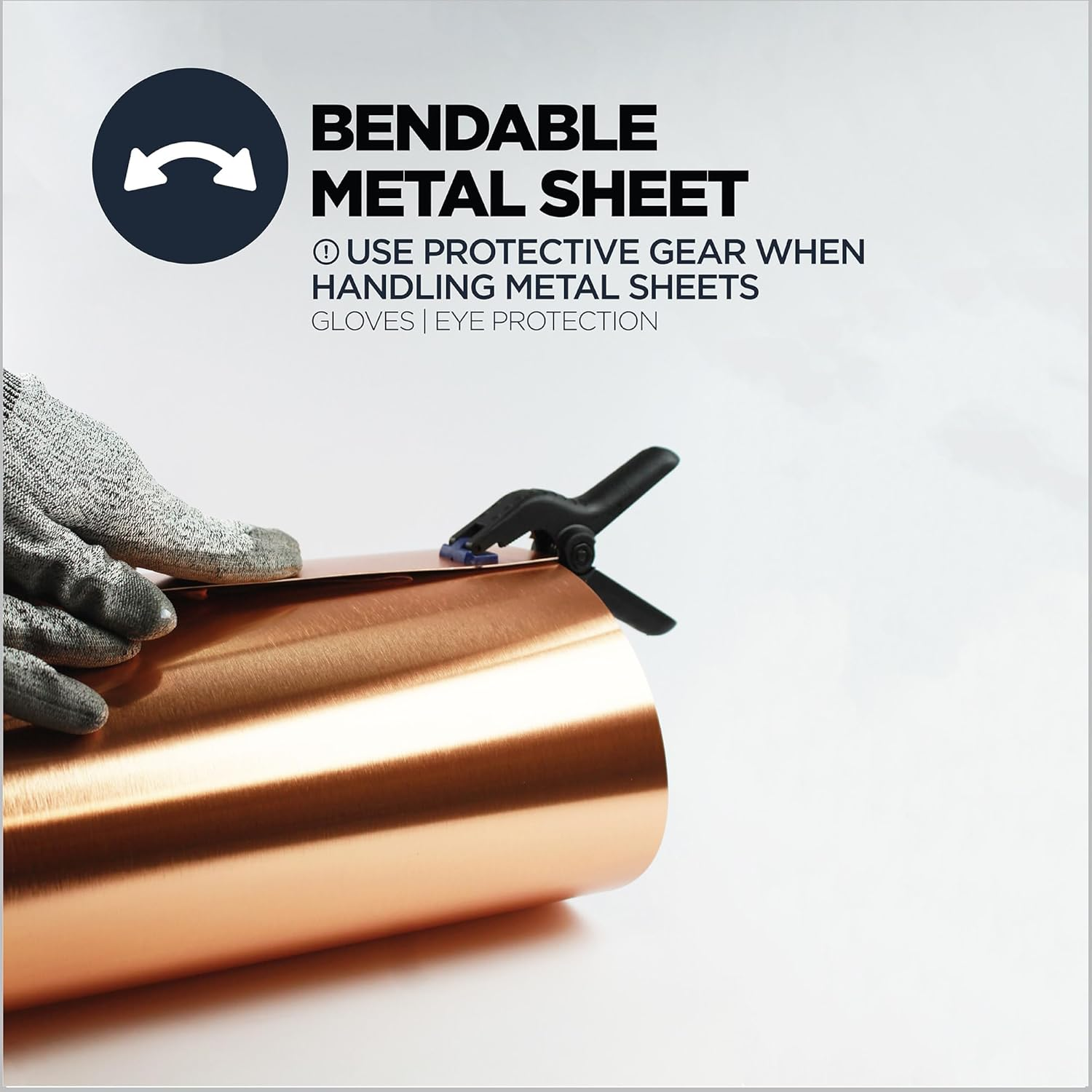 M-D Building Products 56006 .020-Inch Thick 1-Feet by 2-Feet Union Jack Aluminum Sheet, Black image number 1