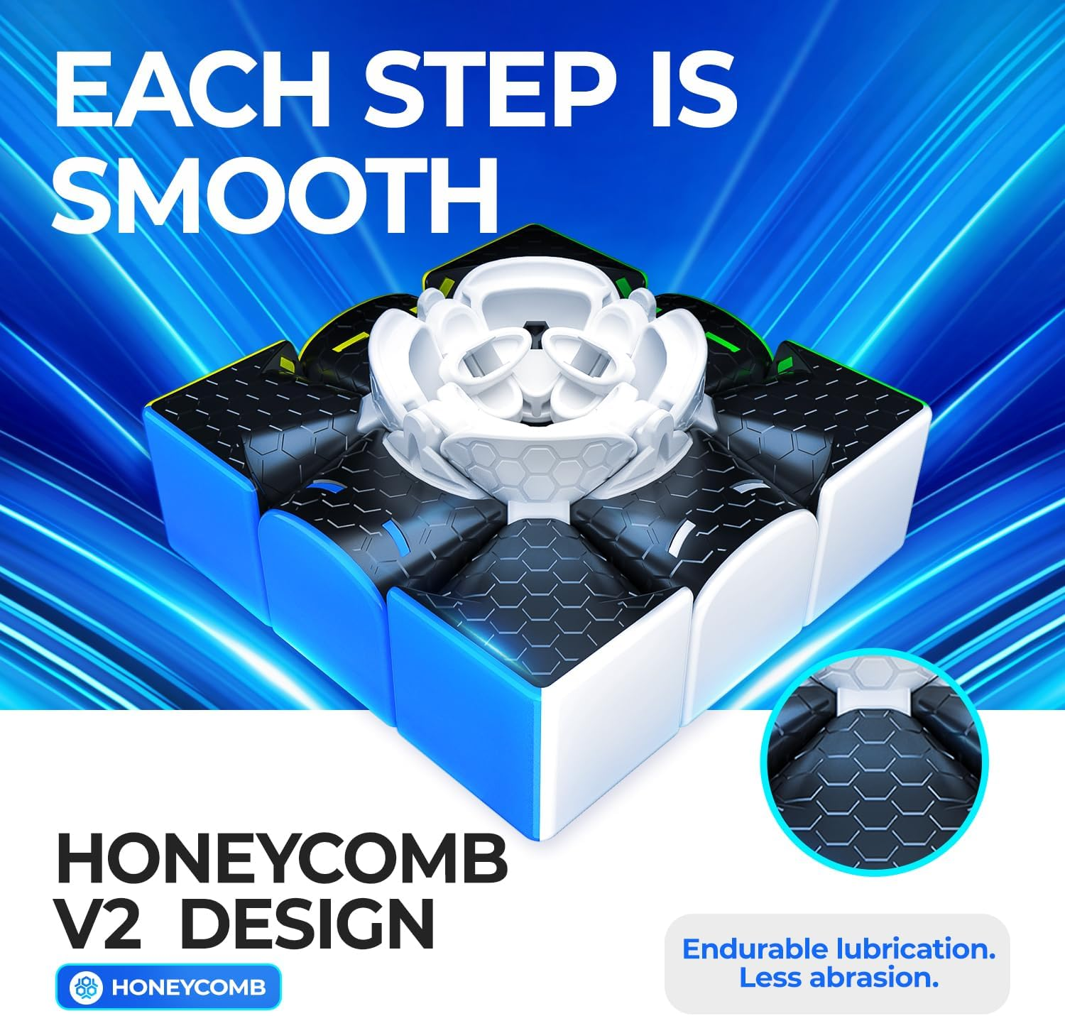 GAN 356 R S 3X3 Speed Cube Gans RS Magic Cube Stickerless