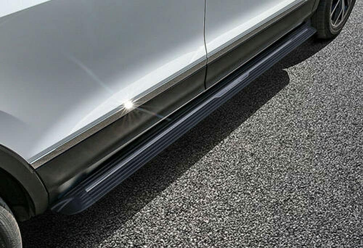 2Pcs Aluminum Running Boards Fixed Nerf Bars Side Steps with Brackets Compatible with Hyundai Santa Fe 2024-2025 (HJG) image number 6