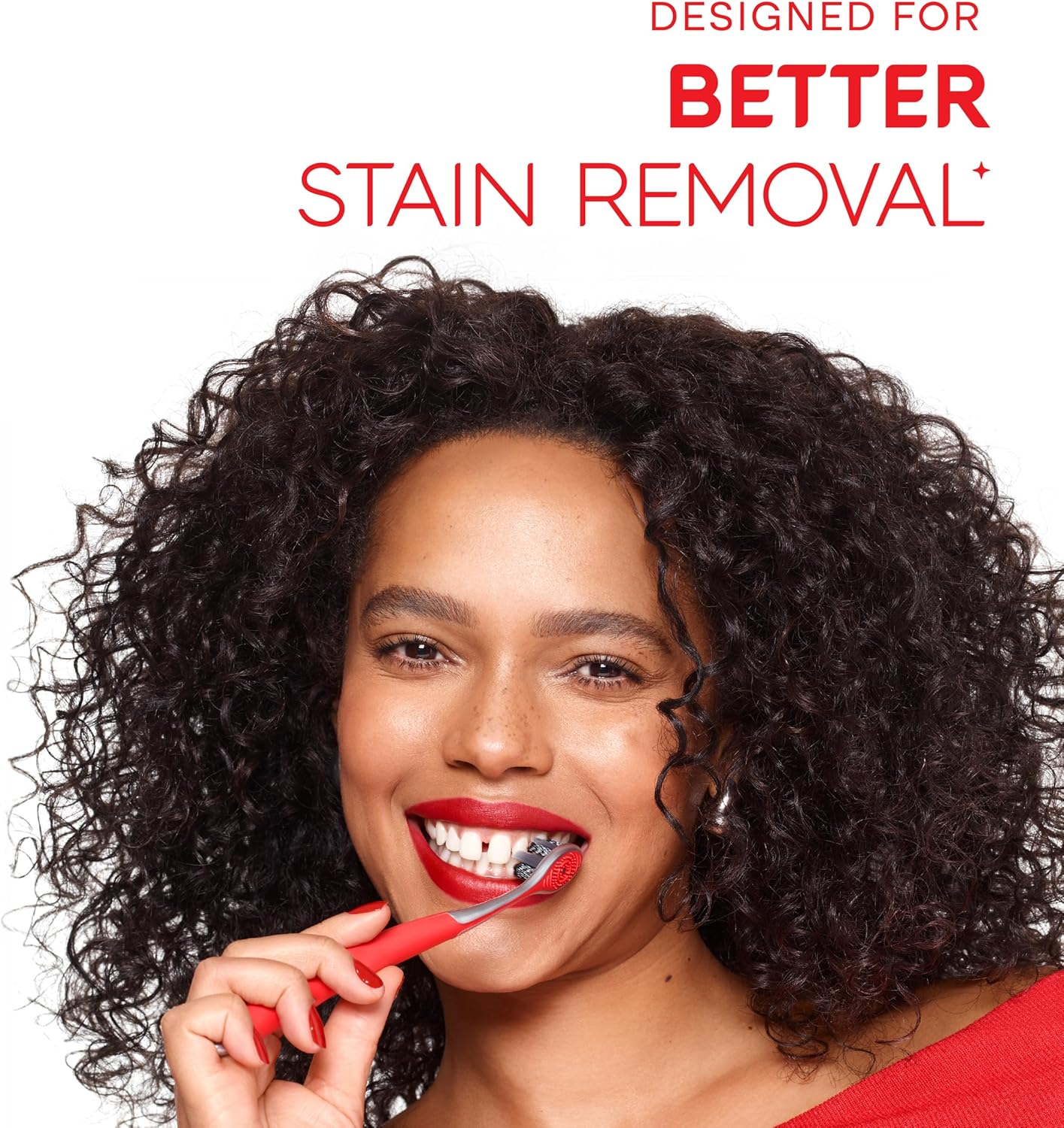 Colgate Optic White Pro Series Manual Toothbrush with Charcoal Spiral Bristles, 2 Pack image number 6