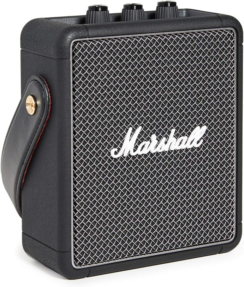 Marshall Stockwell II Portable Bluetooth Speaker (Black) image number 3