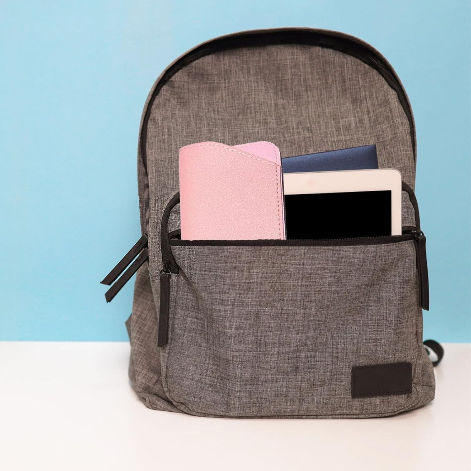 5 Pcs Soft Glasses Cases, Anti-Scratch PU Leather Glasses Case Patch, Portable Travel Protective Sunglasses Case for Travel, Office, Home and Daily Use for Men, Women (5 Colors)