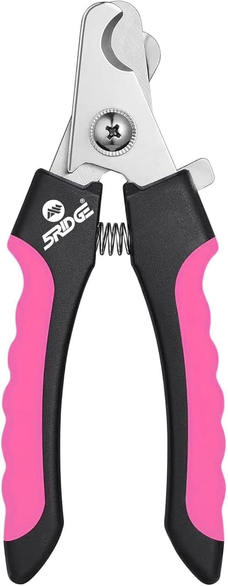 5RIDGE Professional Dog Nail Clippers with Safety Guard, Stainless Steel Pet Nail Trimmer for Large Dogs and Cats image number 1