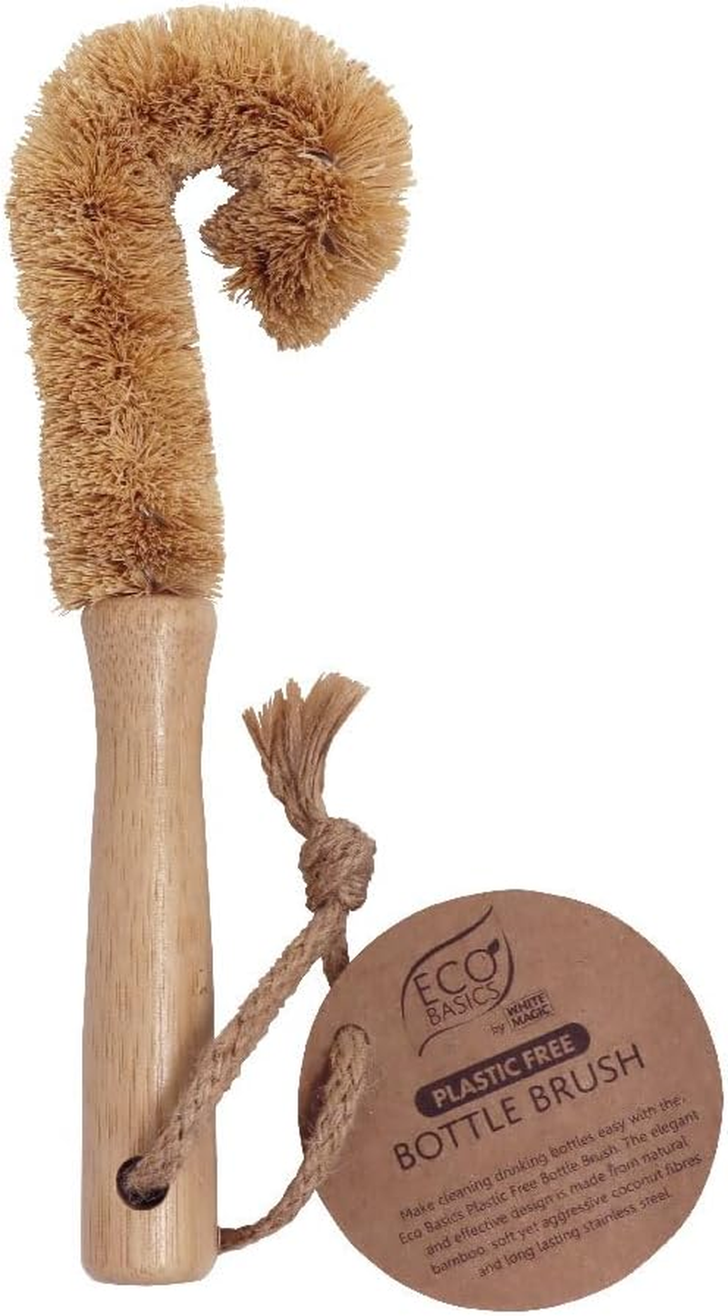 White Magic Eco Basics Plastic Free Bottle Brush