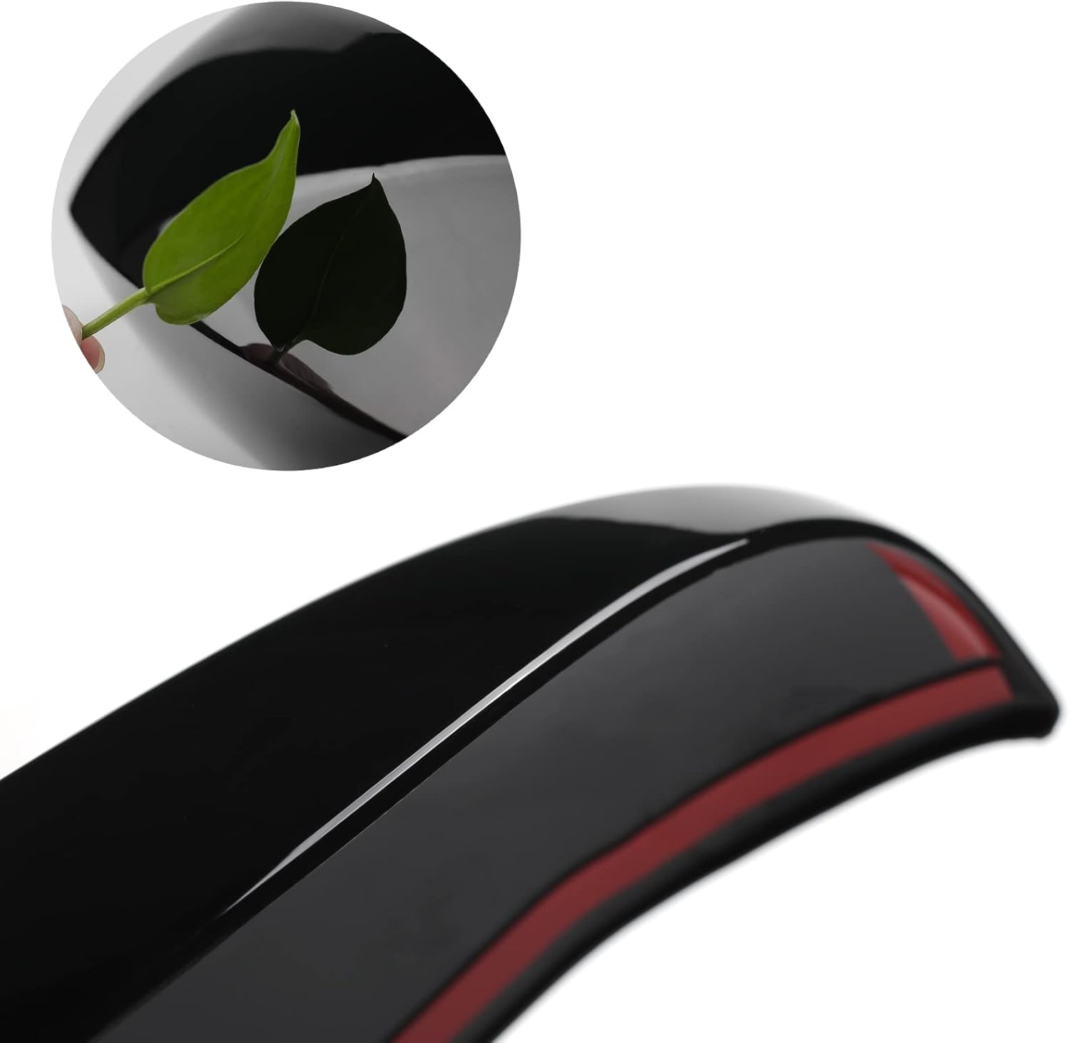 CKE for Toyota Corolla 2024 2023 2022 2021 2020 Accessories Sport Car Rearview Mirror Cover Trims Rear View Mirror Guard Protector Caps -Glossy Black image number 4