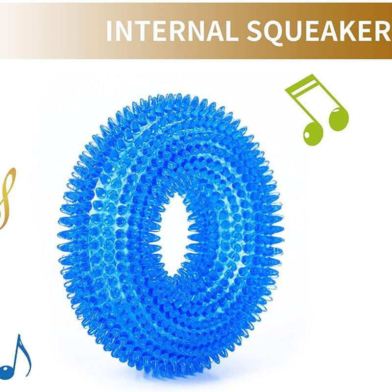 3 Pack Dog Chew Squeak Toys 2-8 Months Puppy Teething Toys Suitable for Small and Medium Dogs Soft and Durable Dog Chew Toys Clean Teeth and Protect Oral Health image number 1