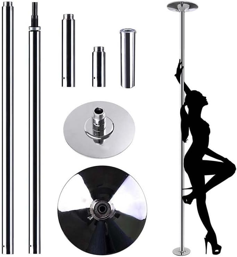 45Mm Professional Dancing Pole Dance Fitness Portable Static Stripper Spinning image number 5