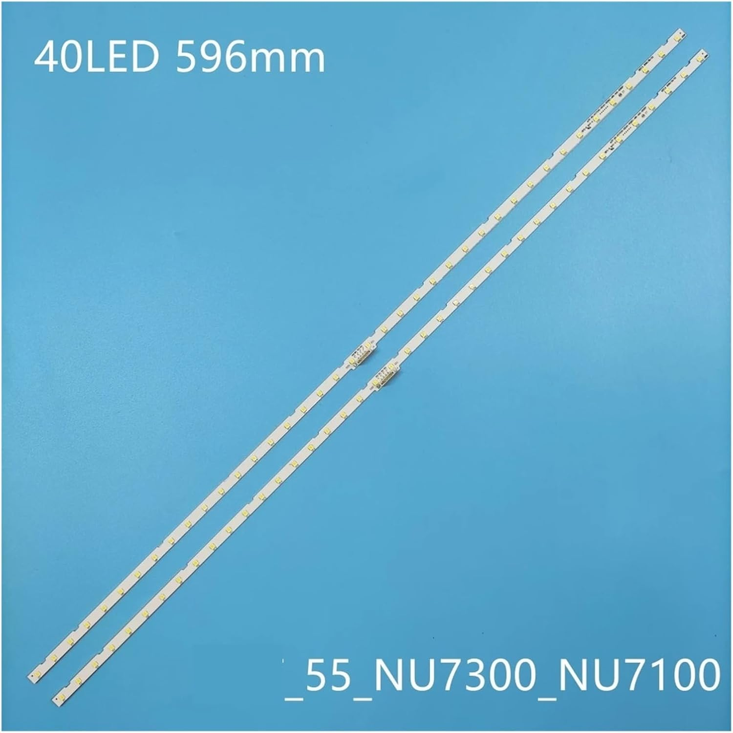 2Pcs/Kit LED Strips for TV Ue55Nu7120 UE55NU7452U UE55NU7100K UE55NU7170S UE55NU7140U UE55NU7400S UE55NU7099U UE55NU7402U (Color : 10 Pieces) image number 1